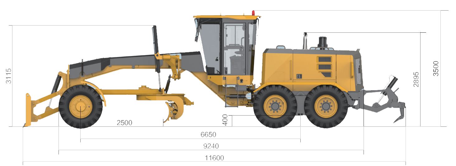 Автогрейдер SANY STG230C-10S AWD